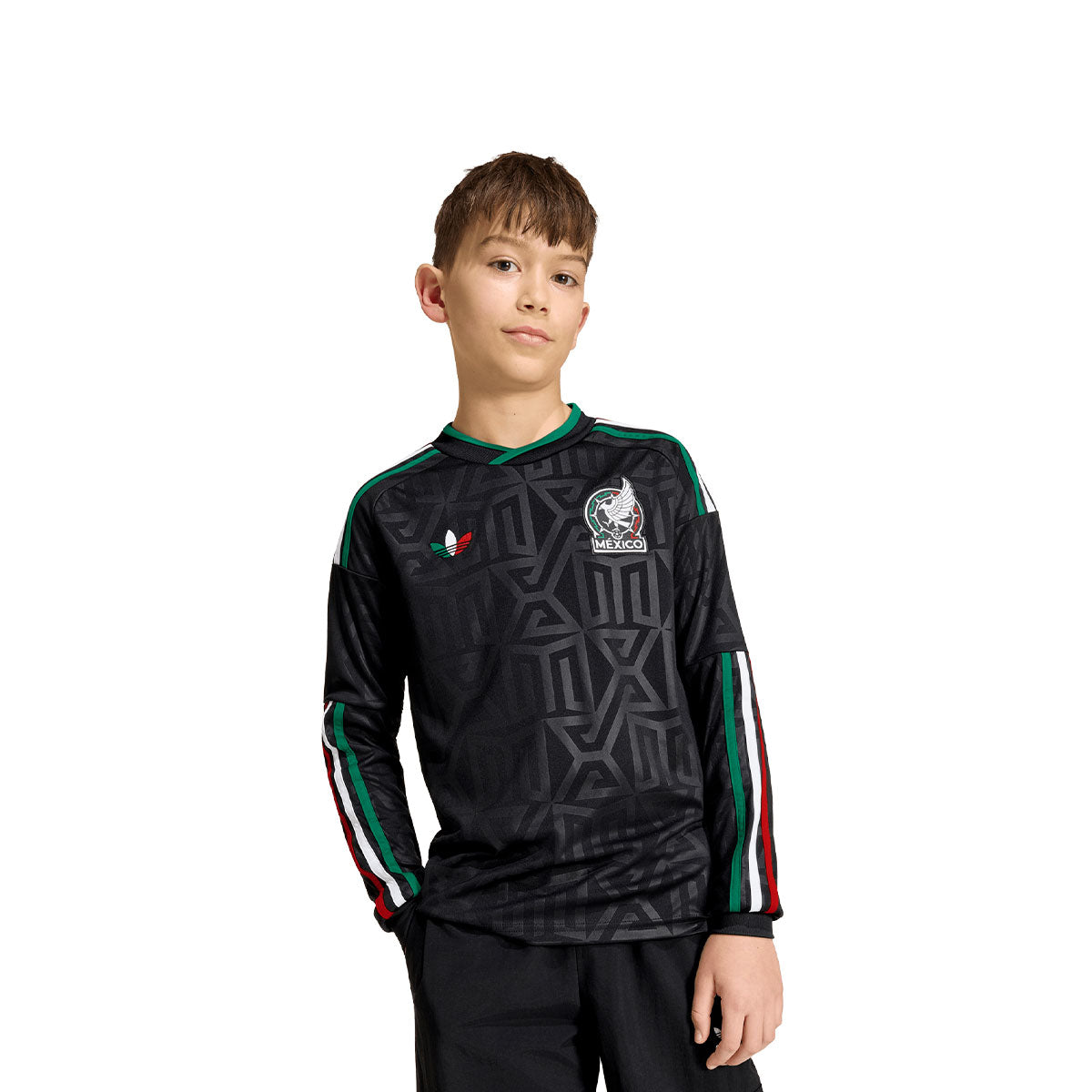 adidas Mexico Third 2026 Jersey (Big Kids) product image 1, provided for visual reference and product detail review