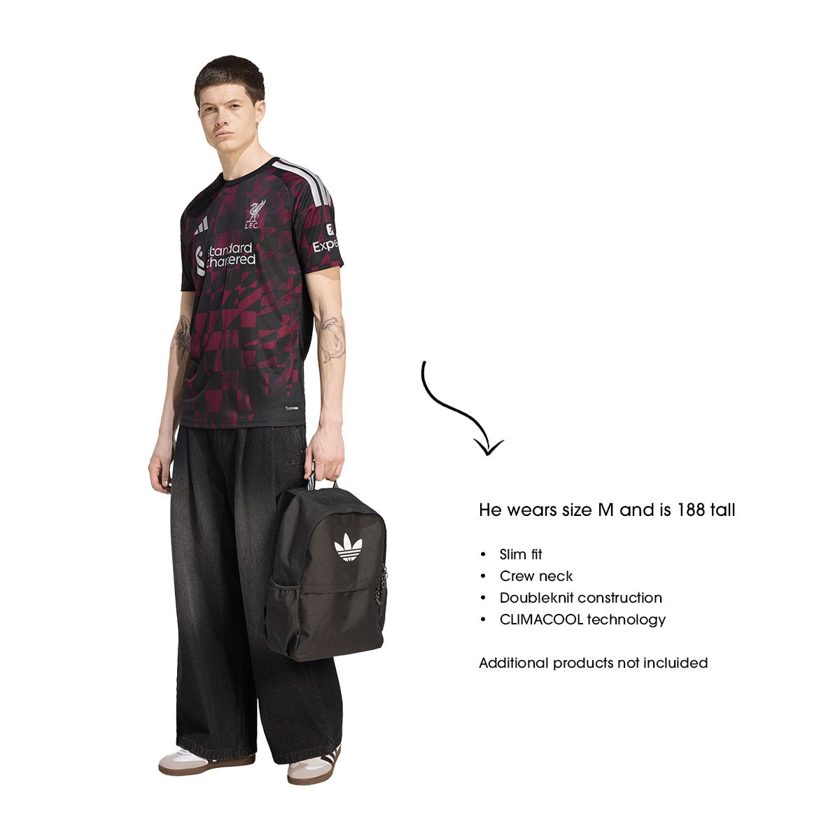 adidas Liverpool FC 26/27 Third Jersey product image 7, provided for visual reference and product detail review