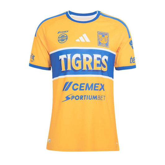 adidas Tigres UANL 26/27 Home Authentic Jersey product image 1, provided for visual reference and product detail review