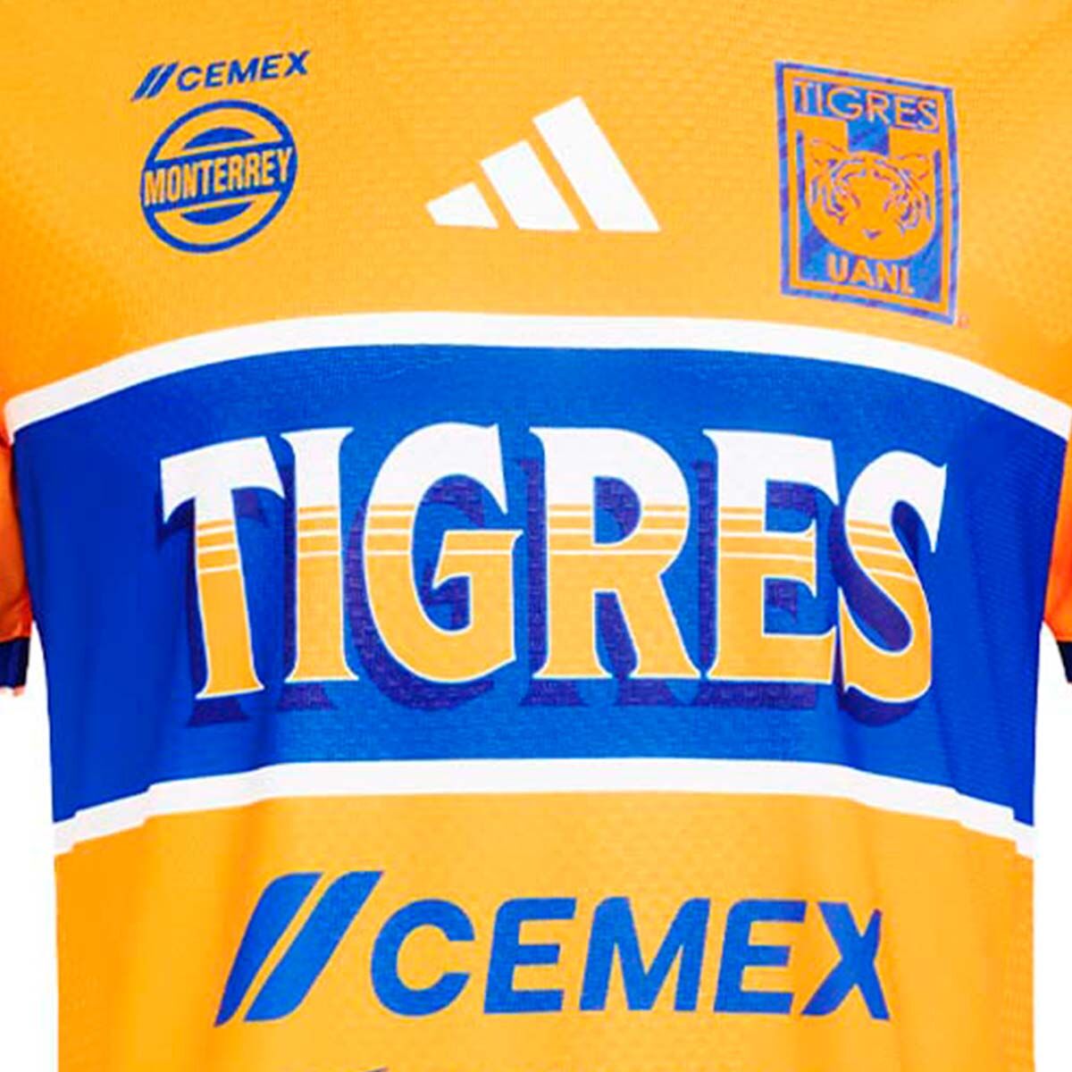 adidas Tigres UANL 26/27 Home Jersey product image 3, provided for visual reference and product detail review