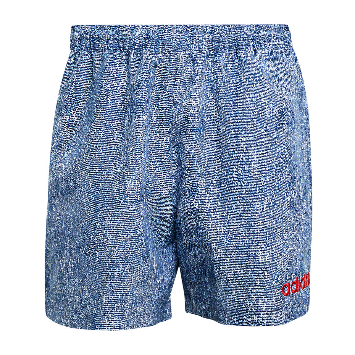 adidas Denim Graphic Shorts product image 3, provided for visual reference and product detail review