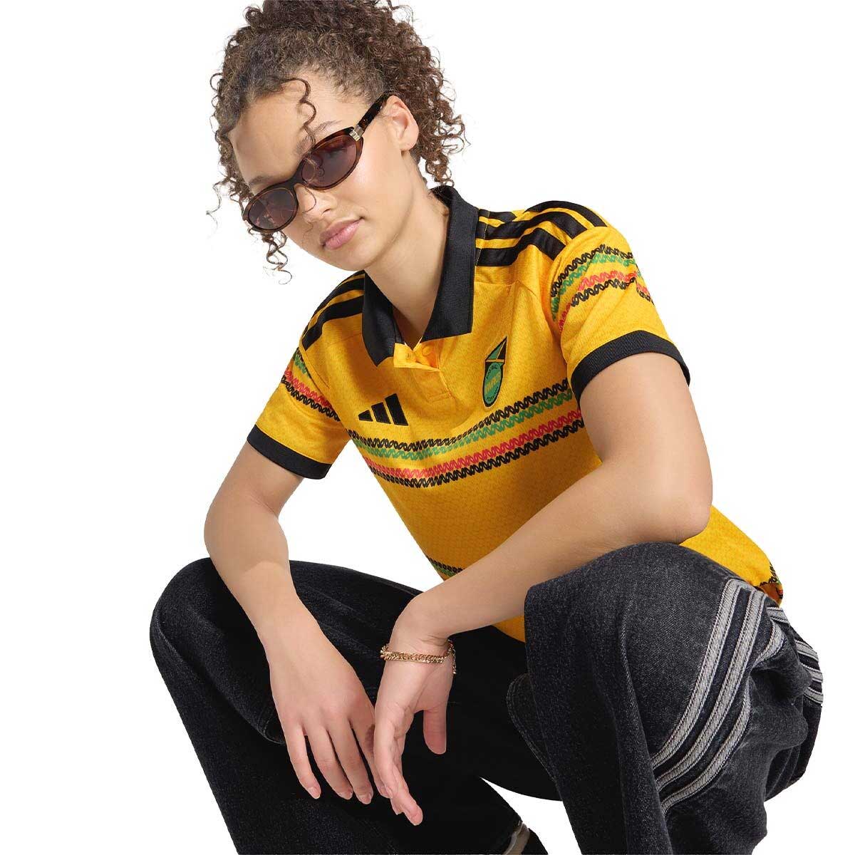 adidas Jamaica 26 x Bob Marley Home Jersey product image 3, provided for visual reference and product detail review