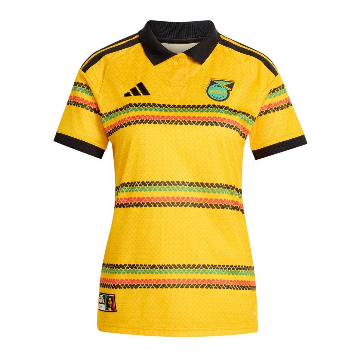 adidas Jamaica 26 x Bob Marley Home Jersey product image 5, provided for visual reference and product detail review