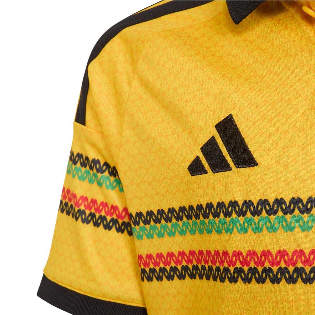 adidas Jamaica 26 x Bob Marley Home Jersey product image 4, provided for visual reference and product detail review