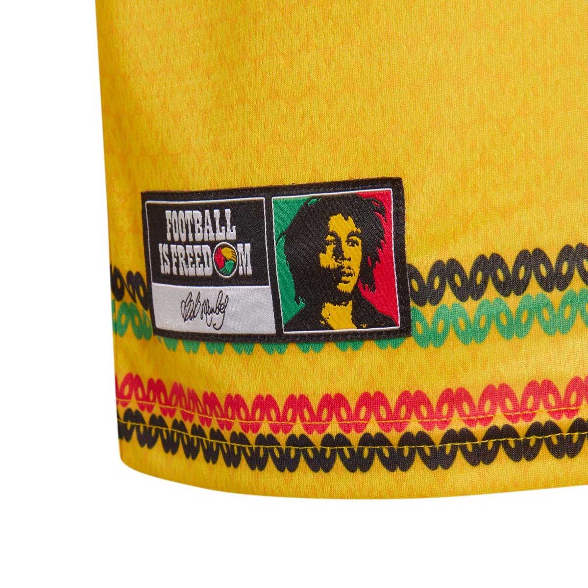 adidas Jamaica 26 x Bob Marley Home Jersey product image 5, provided for visual reference and product detail review