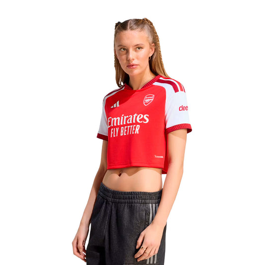 adidas Arsenal 26/27 Home Cropped Jersey (29 Mayo) product image 1, provided for visual reference and product detail review
