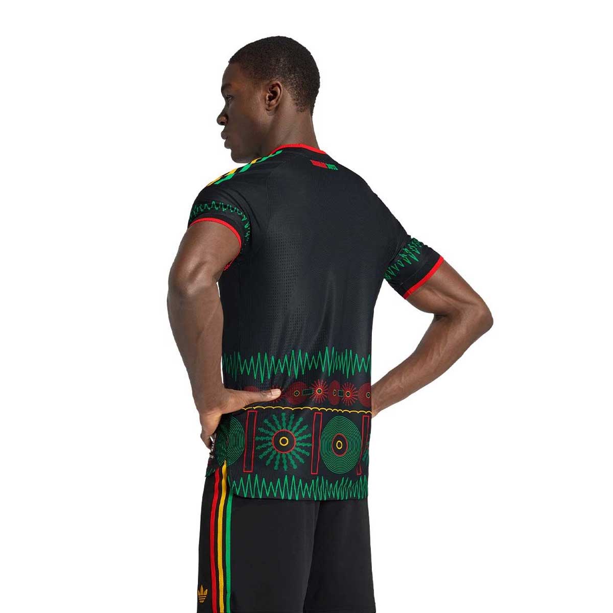 adidas Jamaica 26 x Bob Marley Away Authentic Jersey product image 2, provided for visual reference and product detail review