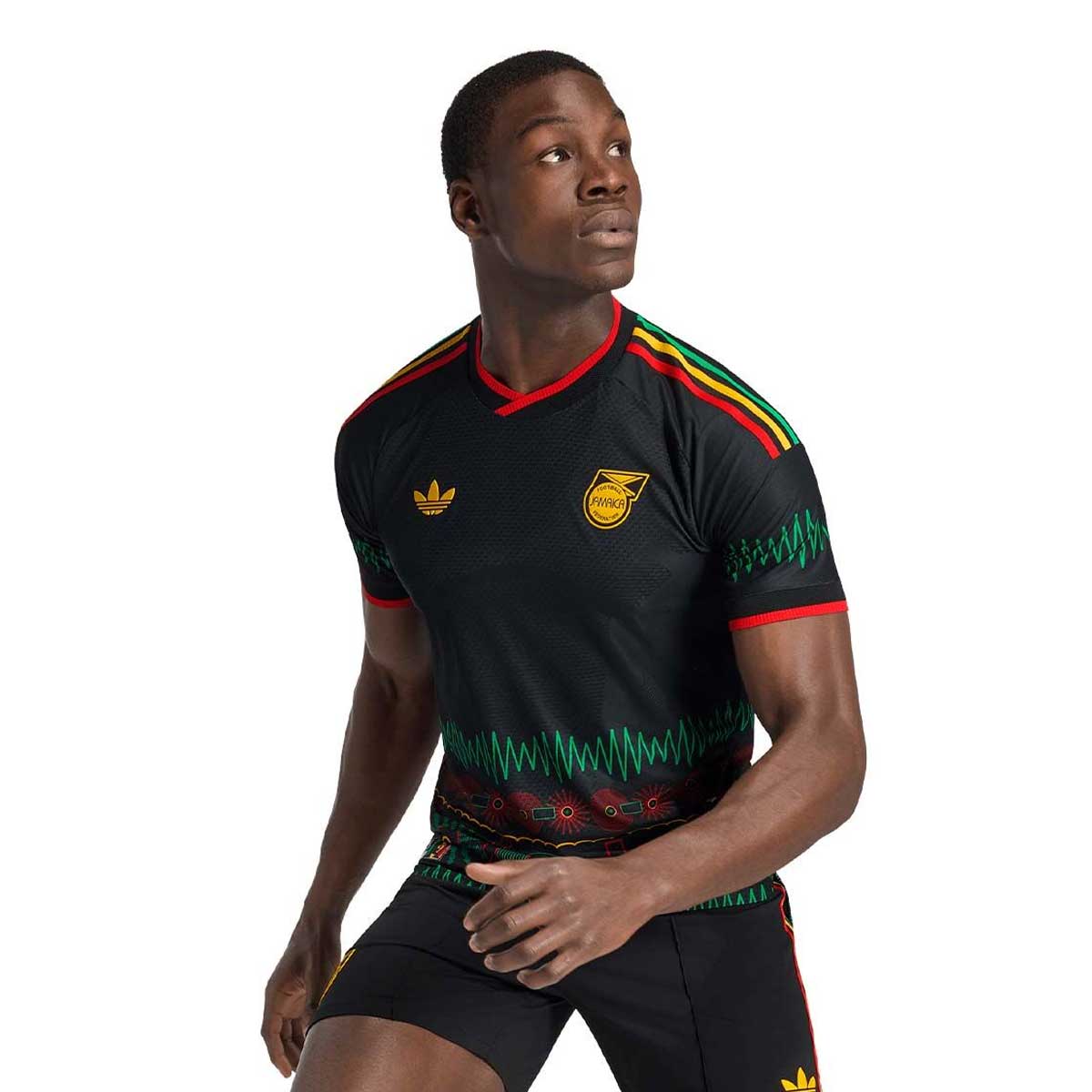 adidas Jamaica 26 x Bob Marley Away Authentic Jersey product image 3, provided for visual reference and product detail review