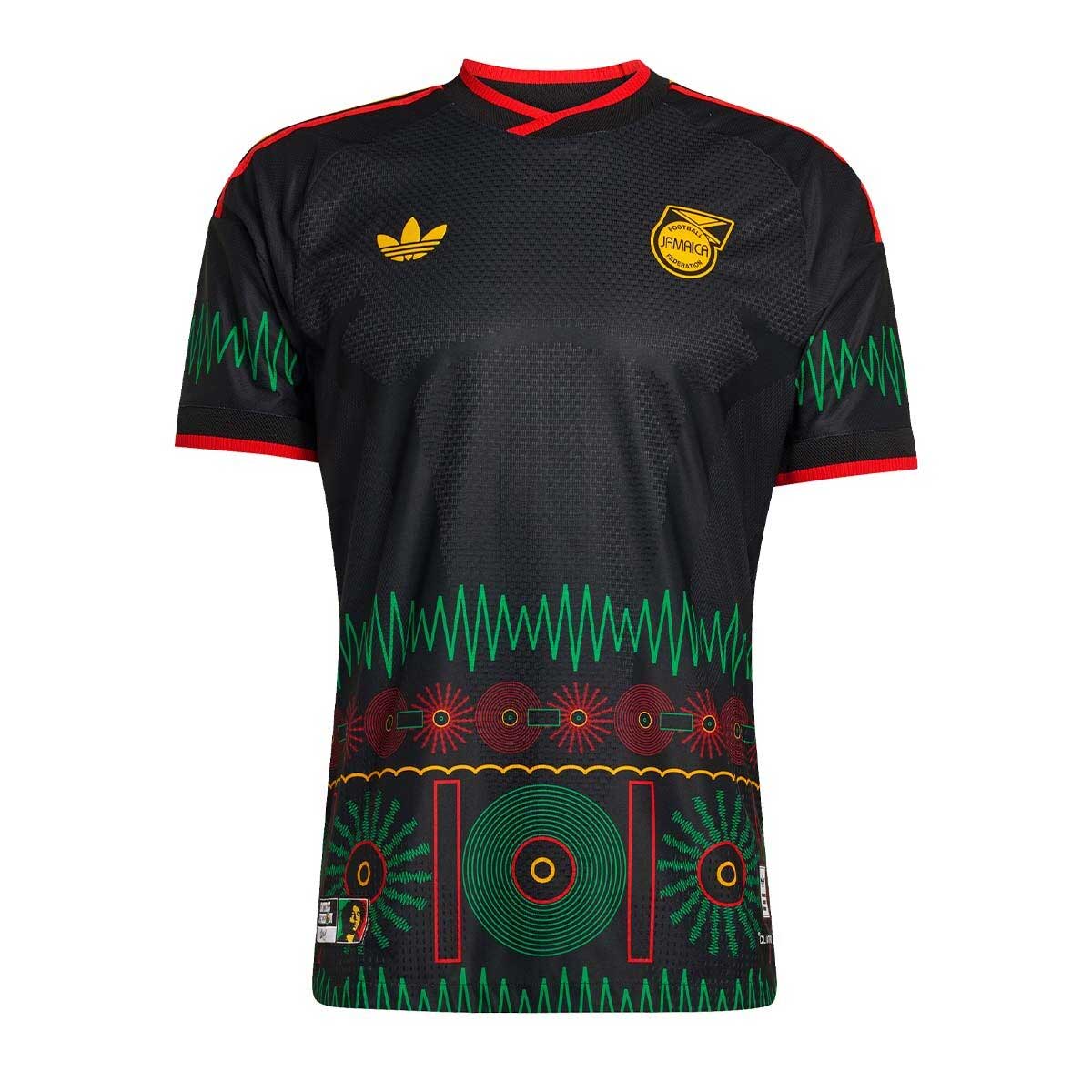 adidas Jamaica 26 x Bob Marley Away Authentic Jersey product image 5, provided for visual reference and product detail review