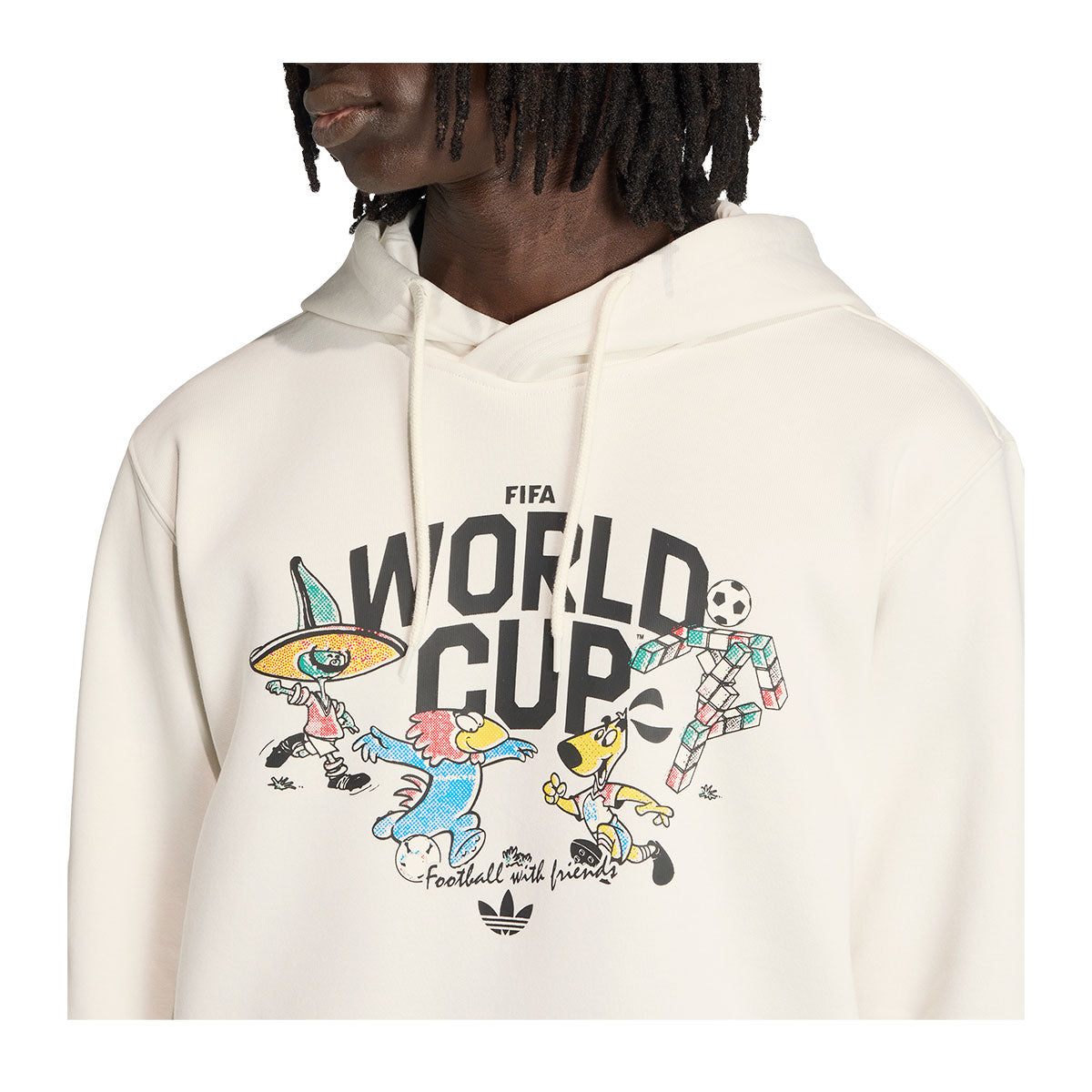 adidas World Cup Hoodie product image 3, provided for visual reference and product detail review