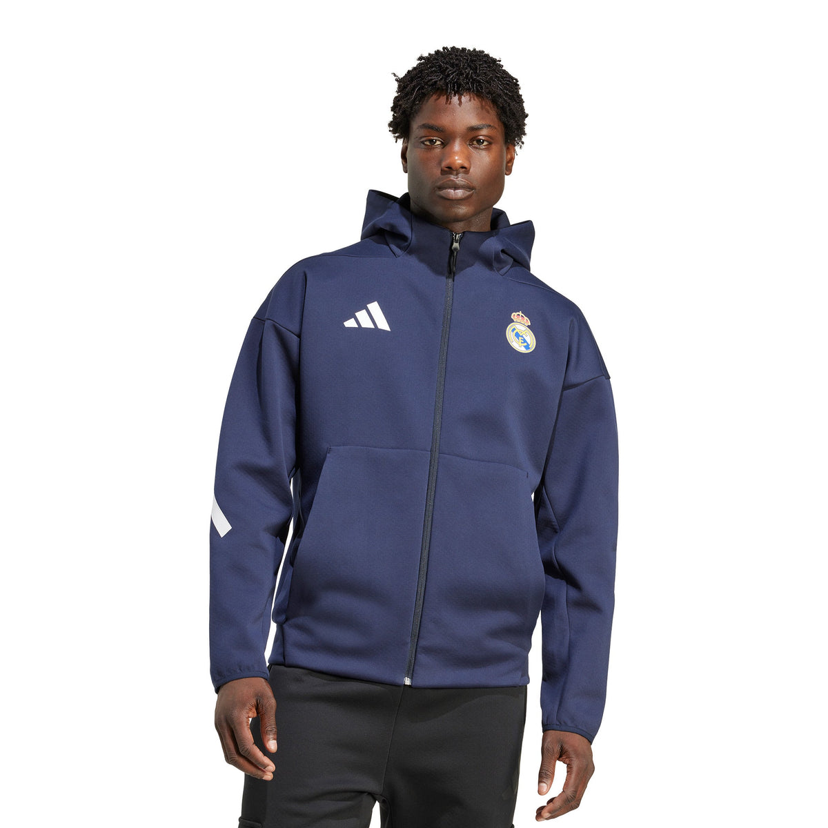 adidas Real Madrid Anthem Jacket product image 1, provided for visual reference and product detail review