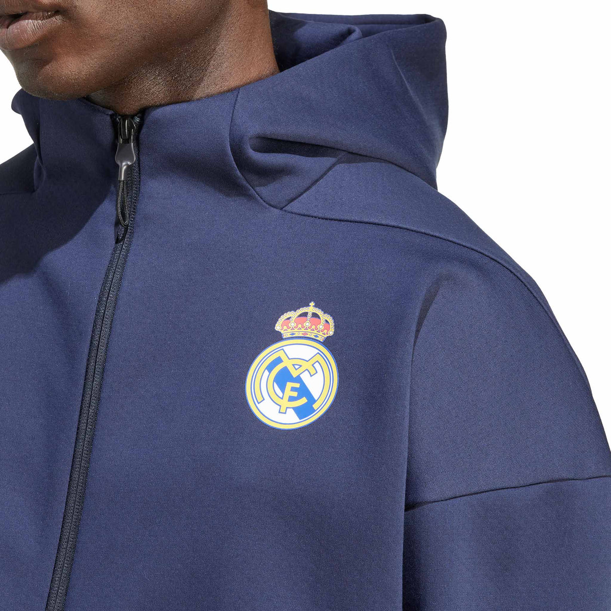 adidas Real Madrid Anthem Jacket product image 3, provided for visual reference and product detail review