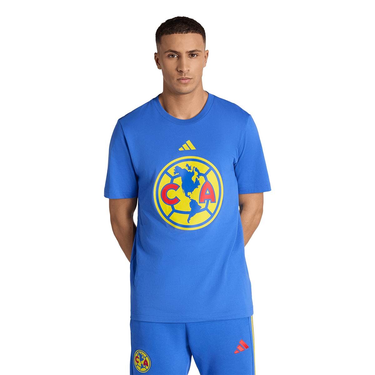 adidas Club América DNA T-Shirt product image 1, provided for visual reference and product detail review