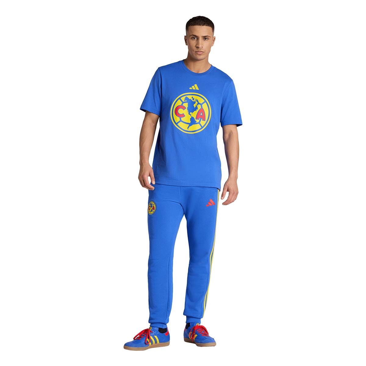 adidas Club América DNA T-Shirt product image 3, provided for visual reference and product detail review