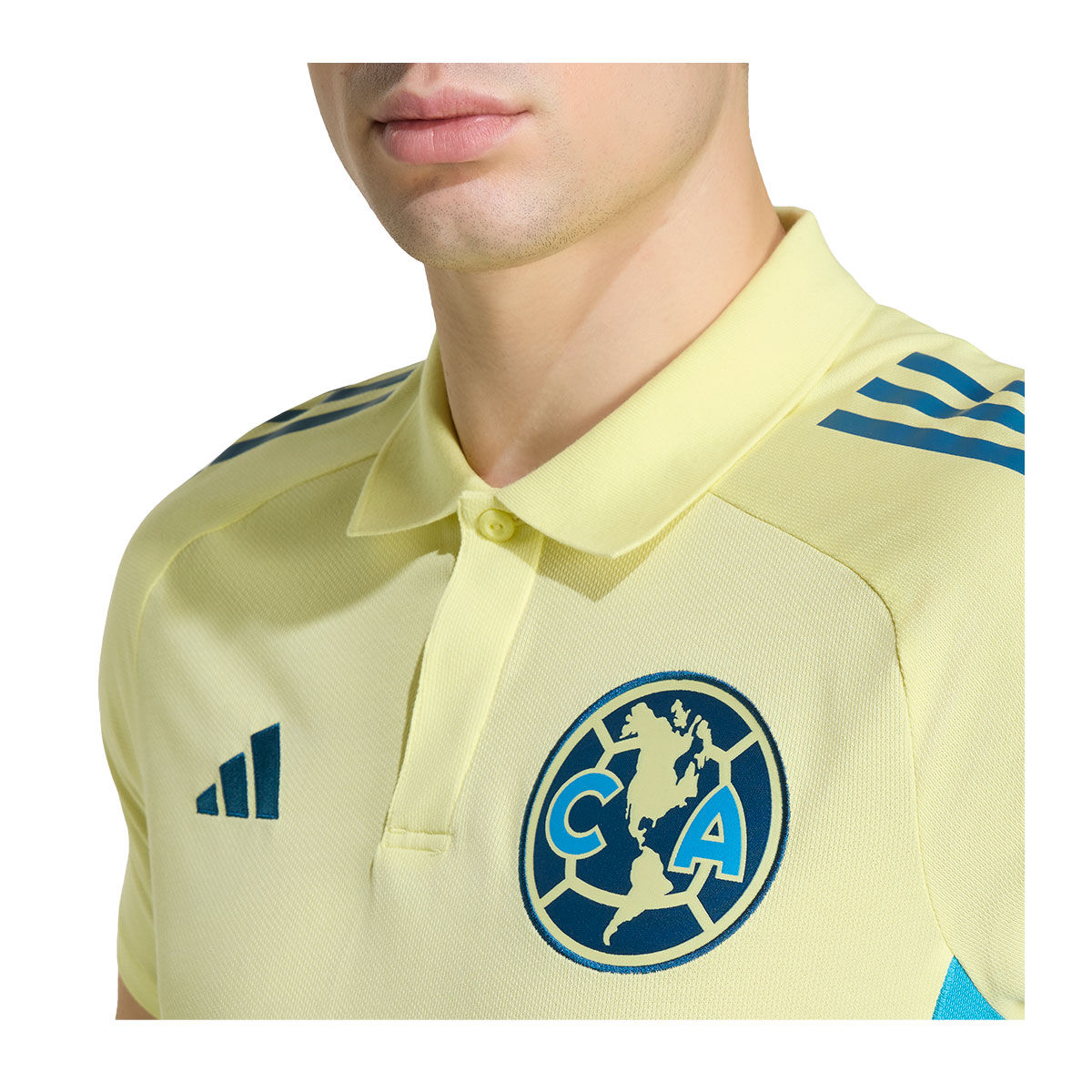 adidas Club América Polo Shirt product image 3, provided for visual reference and product detail review