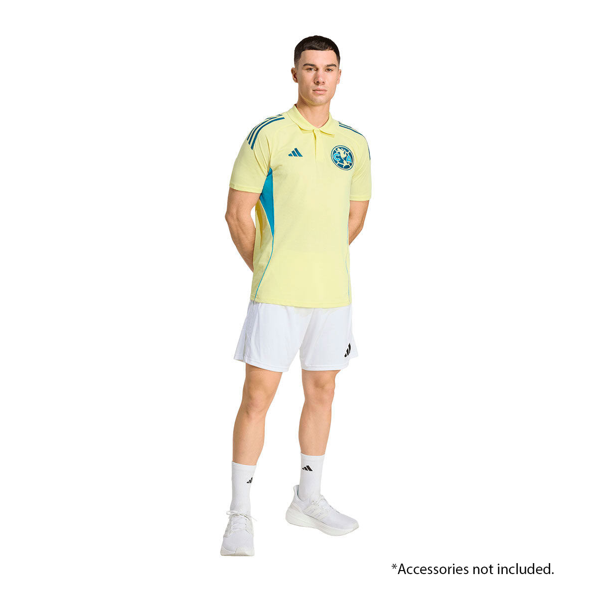 adidas Club América Polo Shirt product image 5, provided for visual reference and product detail review