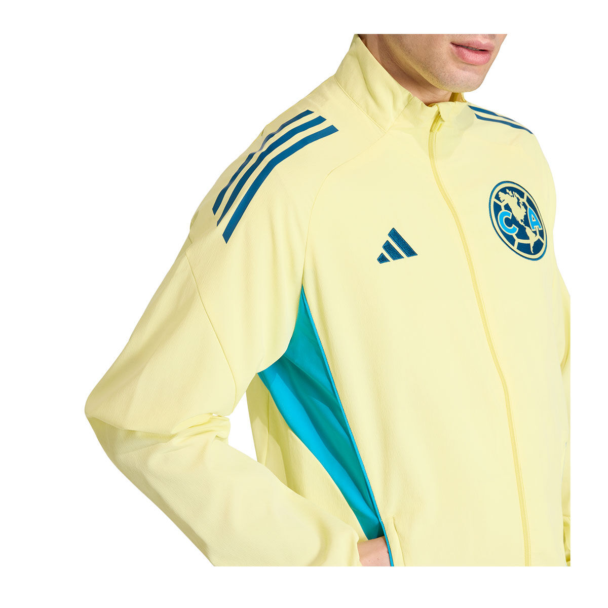 adidas Club América Jacket product image 4, provided for visual reference and product detail review