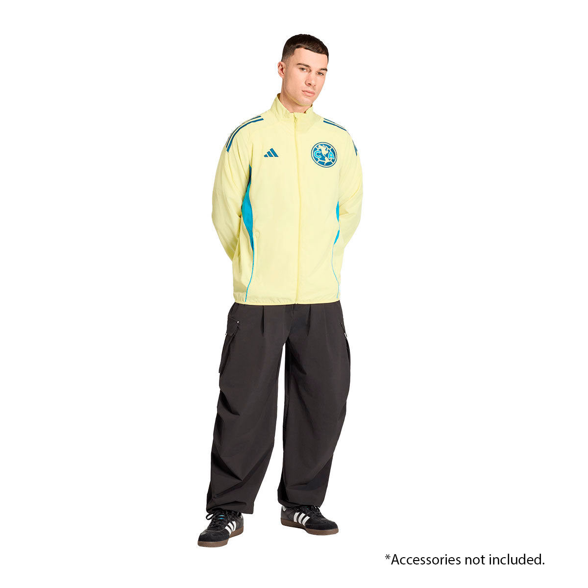 adidas Club América Jacket product image 5, provided for visual reference and product detail review