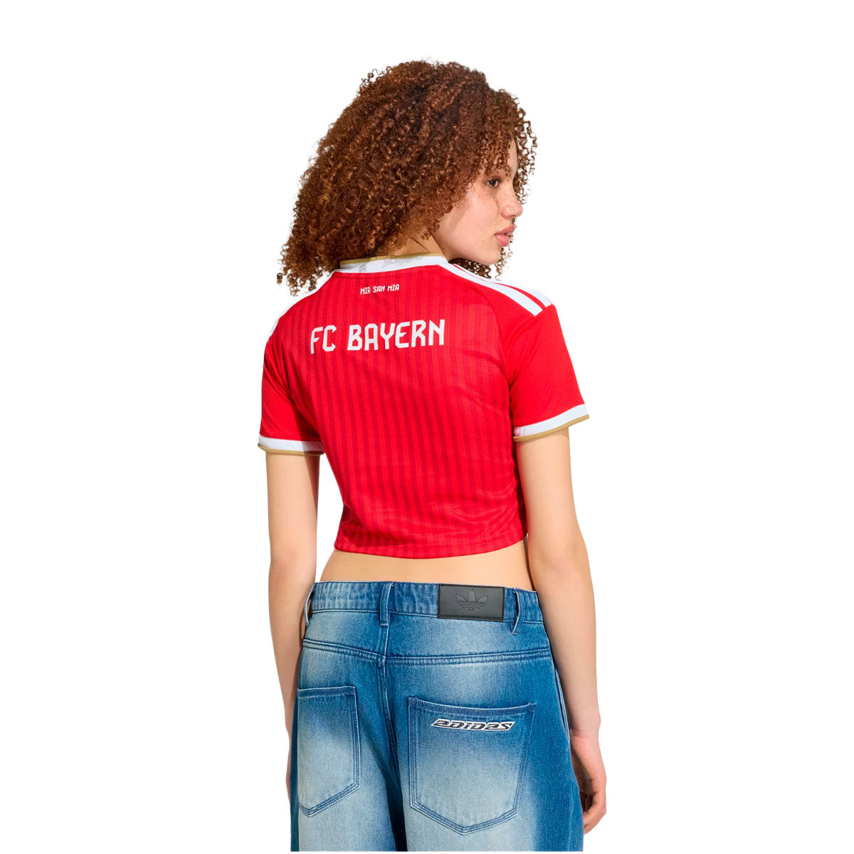 adidas FC Bayern 26/27 Home Cropped Jersey product image 2, provided for visual reference and product detail review