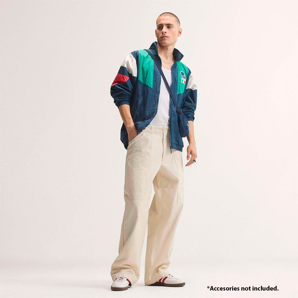 addias Italy EQT Track Jacket product image 7, provided for visual reference and product detail review