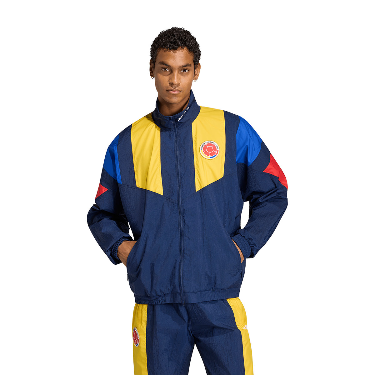adidas Colombia EQT Track Jacket product image 1, provided for visual reference and product detail review