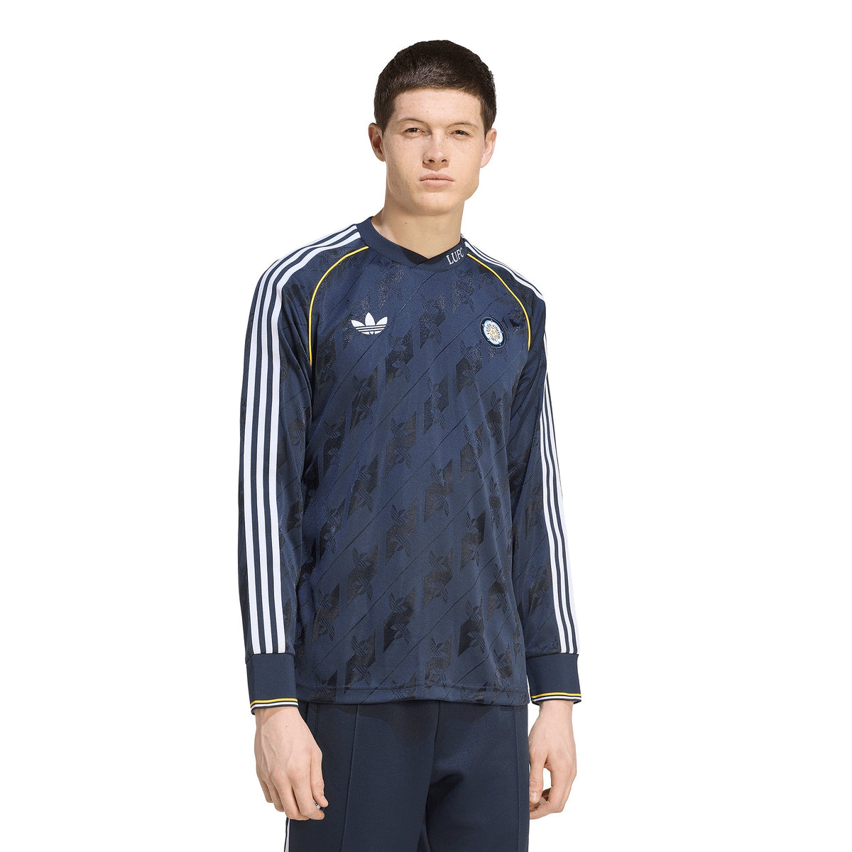 adidas Leeds United Originals Jersey product image 1, provided for visual reference and product detail review