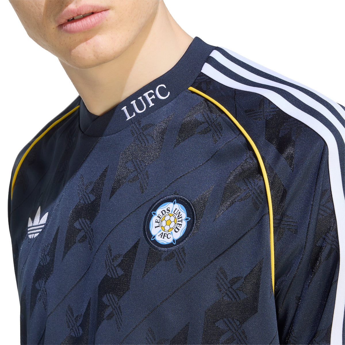 adidas Leeds United Originals Jersey product image 3, provided for visual reference and product detail review
