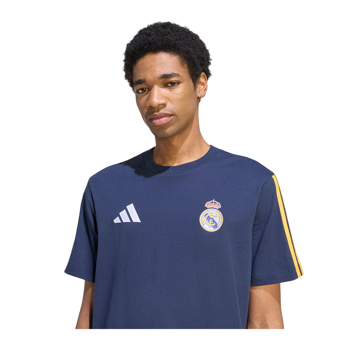 adidas Real Madrid DNA T-Shirt product image 3, provided for visual reference and product detail review