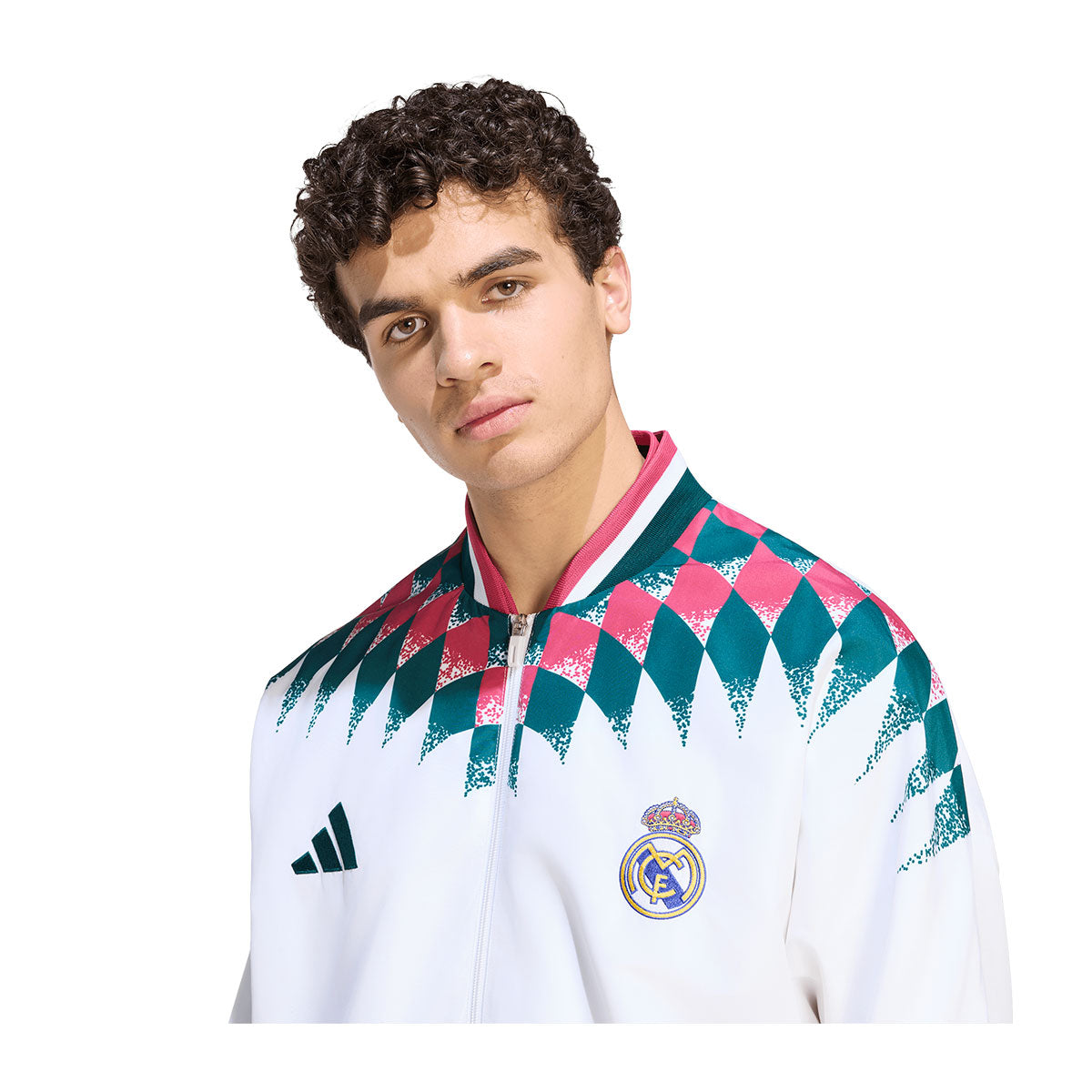 adidas Real Madrid Stadium Track Jacket product image 3, provided for visual reference and product detail review