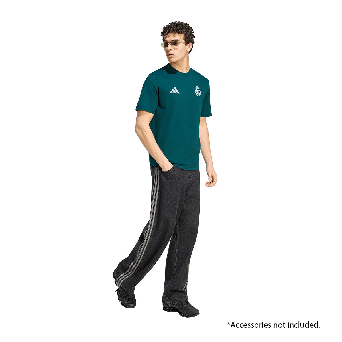adidas Real Madrid T-Shirt product image 5, provided for visual reference and product detail review