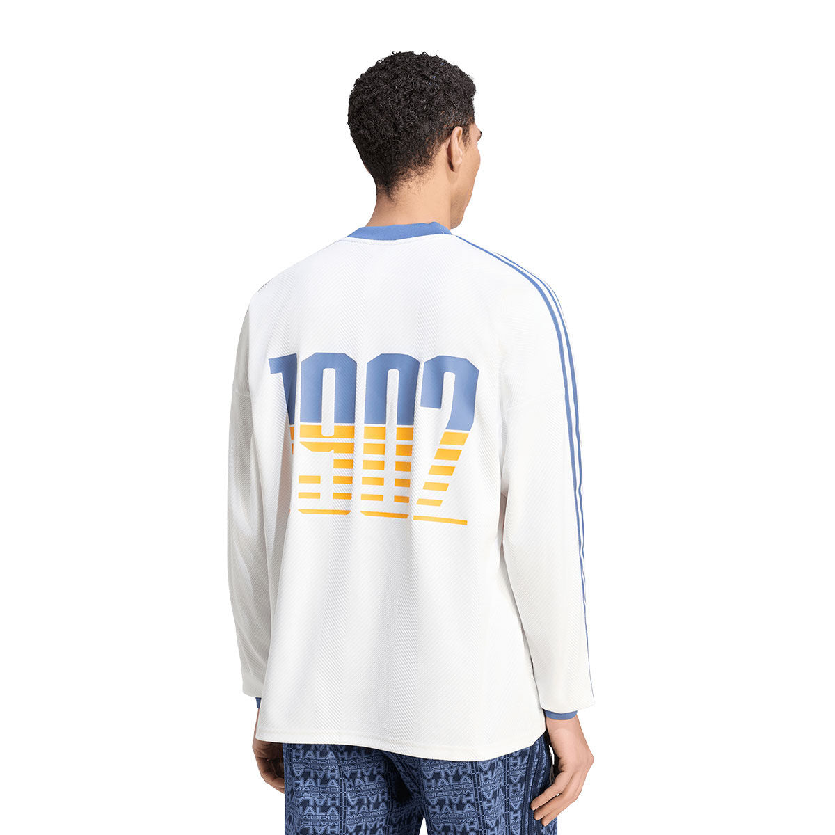 adidas Real Madrid LFSTLR Long Sleeve Jersey product image 2, provided for visual reference and product detail review