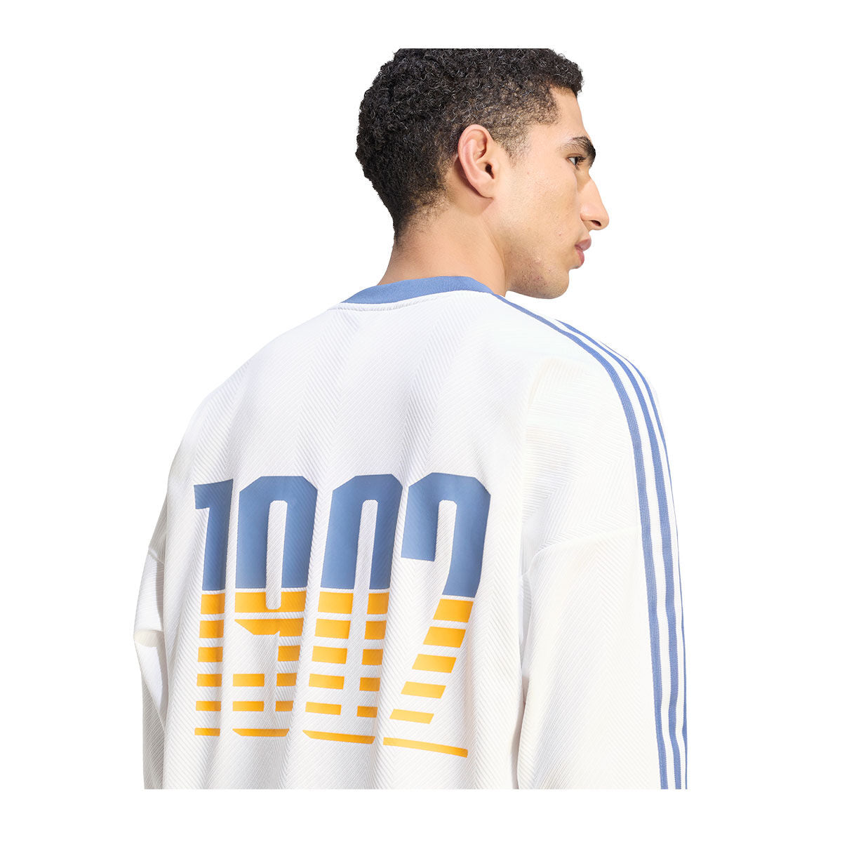 adidas Real Madrid LFSTLR Long Sleeve Jersey product image 4, provided for visual reference and product detail review