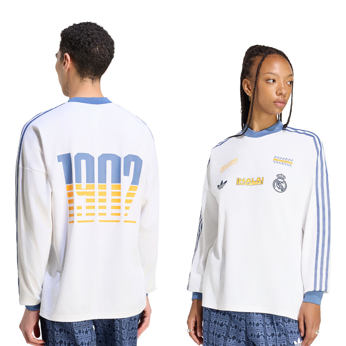 adidas Real Madrid LFSTLR Long Sleeve Jersey product image 6, provided for visual reference and product detail review