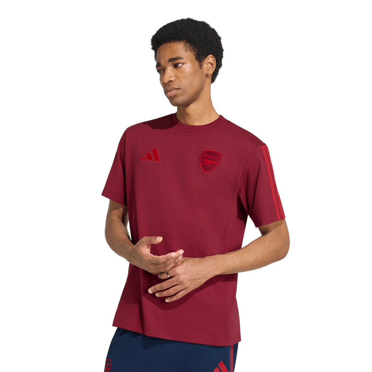 adidas Arsenal FC DNA T-Shirt product image 1, provided for visual reference and product detail review
