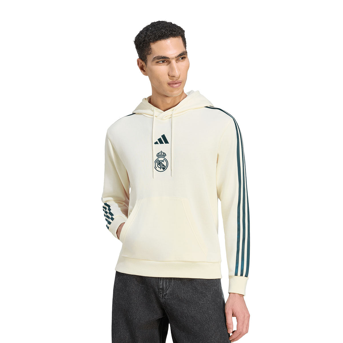 adidas Real Madrid Farm Sweatshirt Hoodie product image 1, provided for visual reference and product detail review