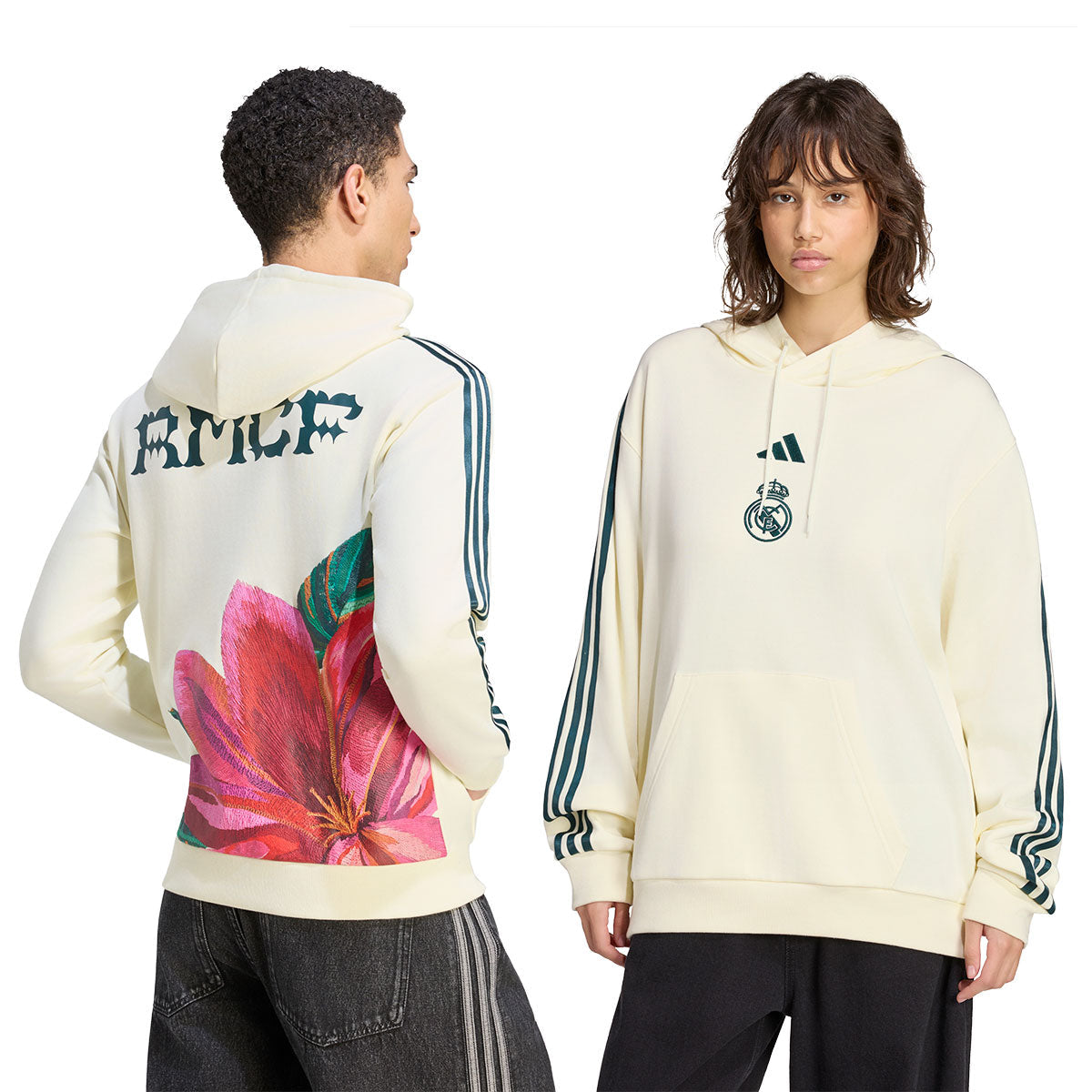 adidas Real Madrid Farm Sweatshirt Hoodie product image 5, provided for visual reference and product detail review