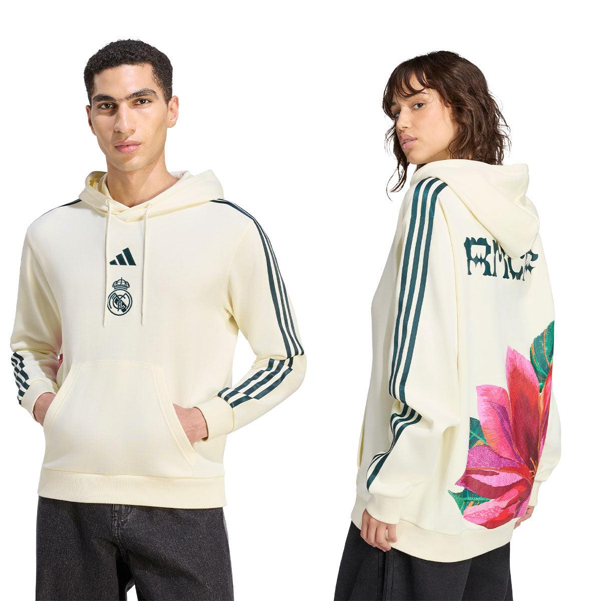 adidas Real Madrid Farm Sweatshirt Hoodie product image 6, provided for visual reference and product detail review