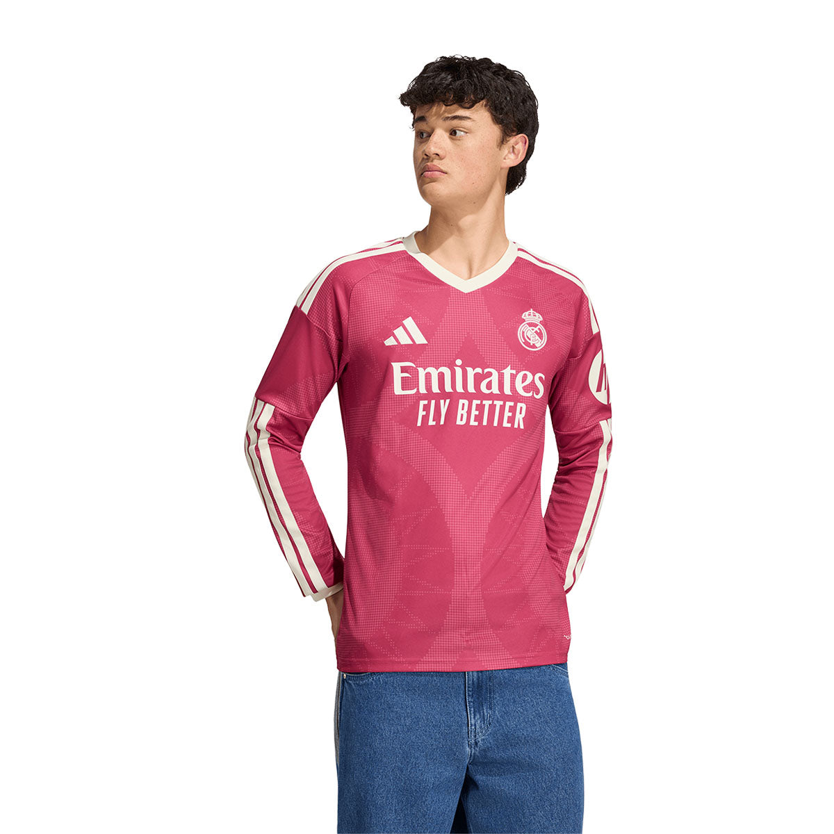 adidas Real Madrid 26/27 Long Sleeve Third Jersey product image 1, provided for visual reference and product detail review