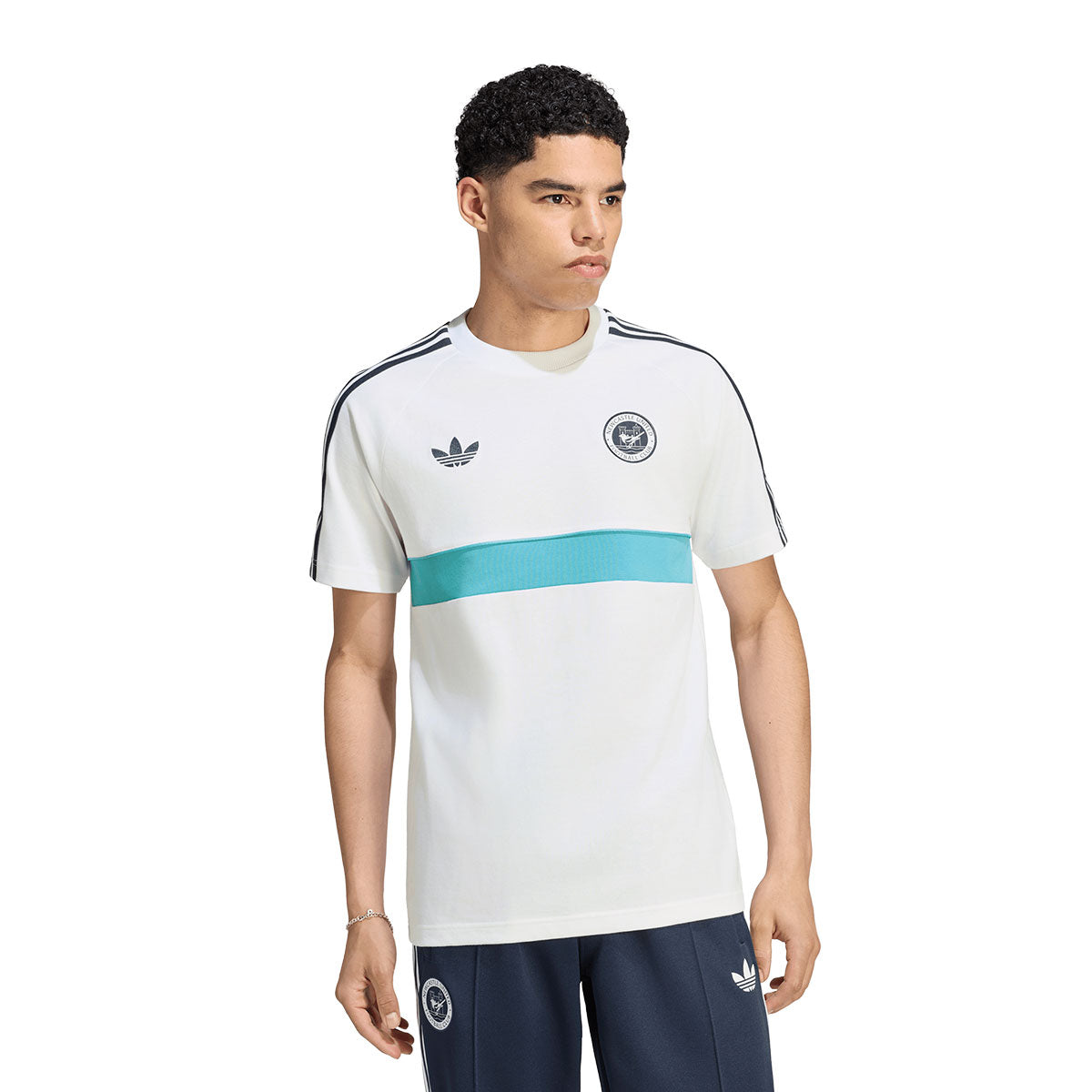 adidas Newcastle United FC Originals T-Shirt product image 1, provided for visual reference and product detail review