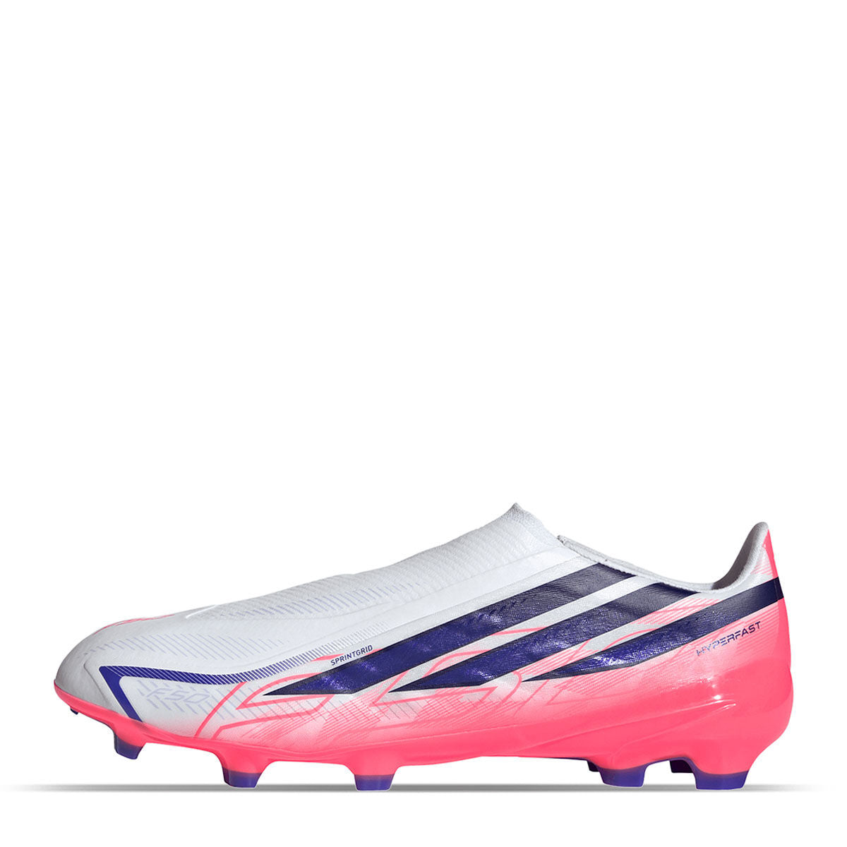 adidas F50 Hyperfast League Laceless Firm Ground Soccer Cleats product image 1, provided for visual reference and product
