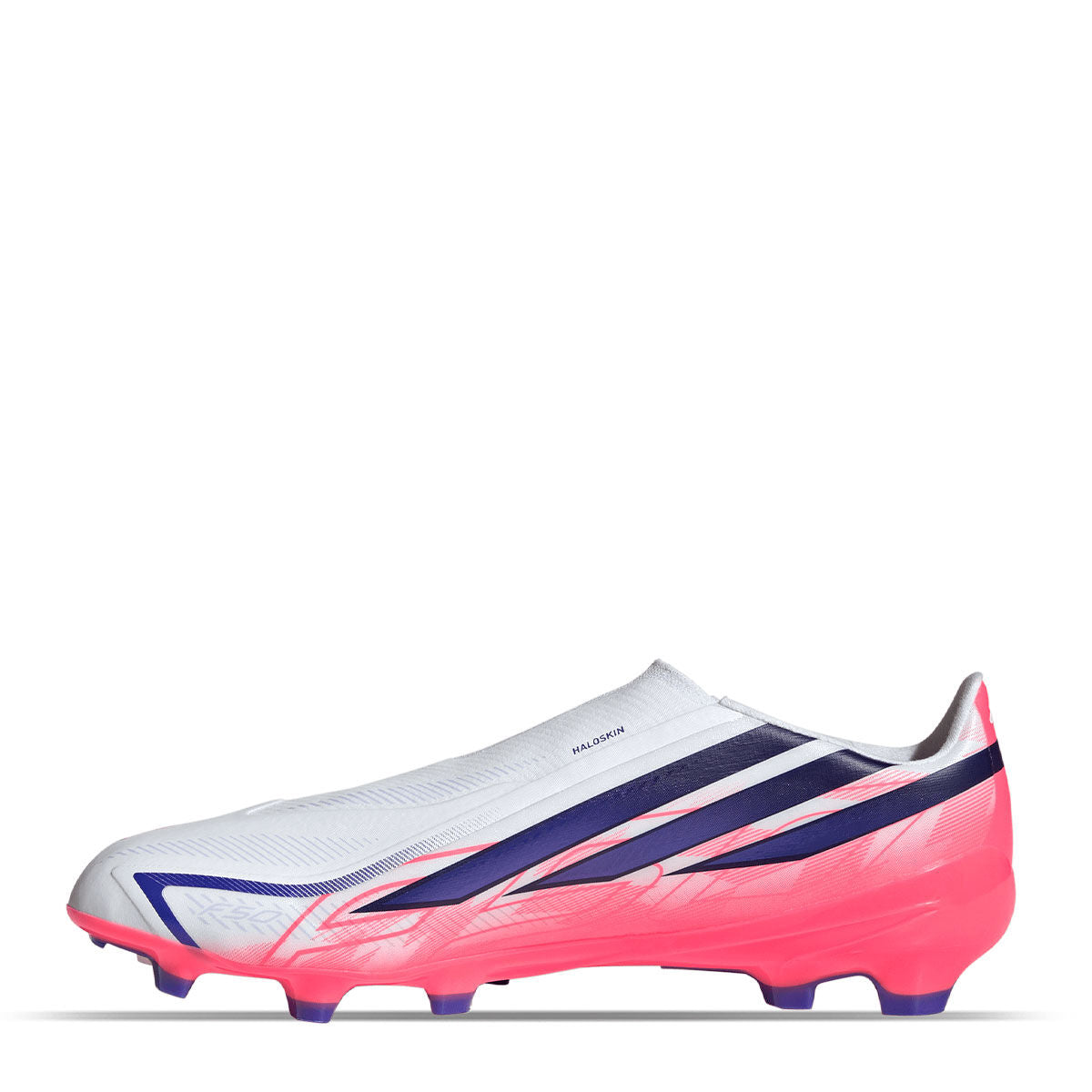 adidas F50 Hyperfast League Laceless Firm Ground Soccer Cleats product image 3, provided for visual reference and product