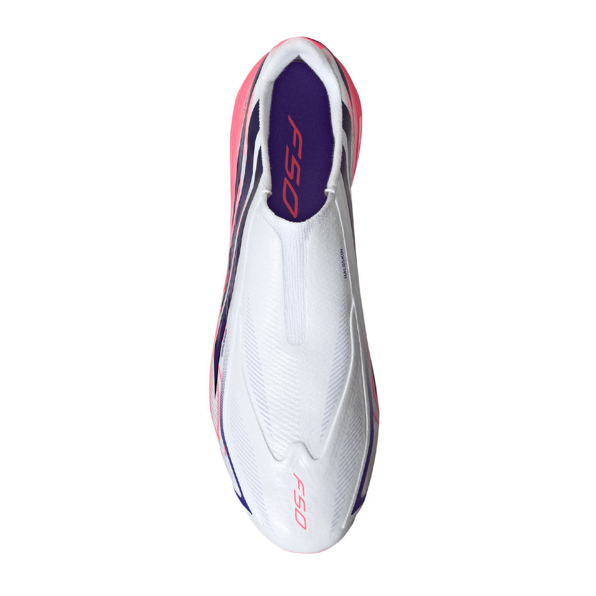 adidas F50 Hyperfast League Laceless Firm Ground Soccer Cleats product image 4, provided for visual reference and product