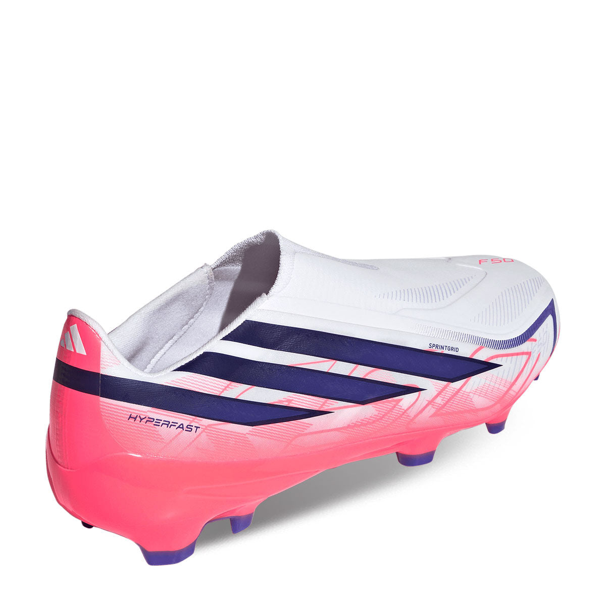 adidas F50 Hyperfast League Laceless Firm Ground Soccer Cleats product image 6, provided for visual reference and product