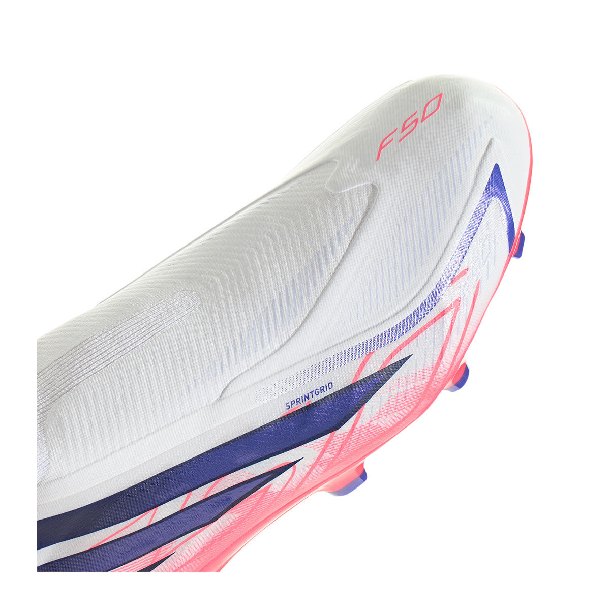 adidas F50 Hyperfast League Laceless Firm Ground Soccer Cleats product image 8, provided for visual reference and product