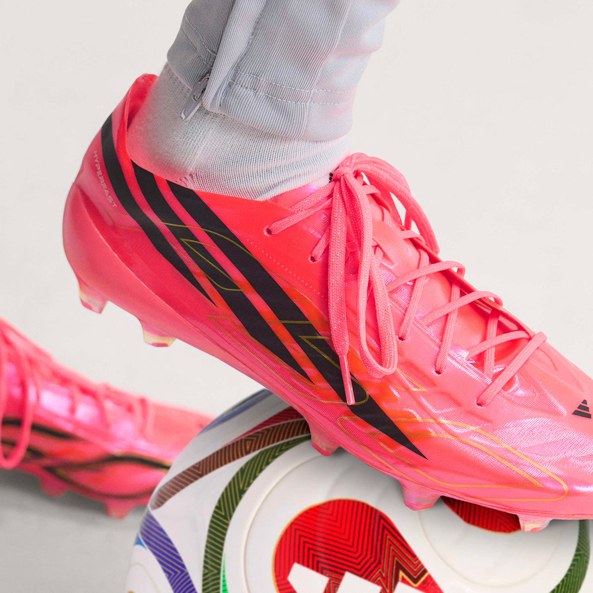 adidas F50 Hyperfast EVO Firm Ground Soccer Cleats product image 14, provided for visual reference and product detail review