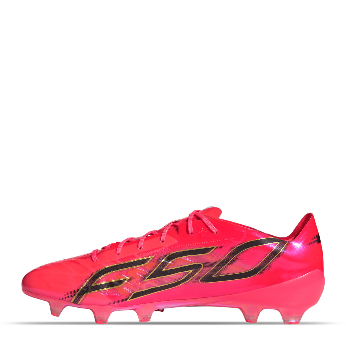 adidas F50 Hyperfast EVO Firm Ground Soccer Cleats product image 3, provided for visual reference and product detail review