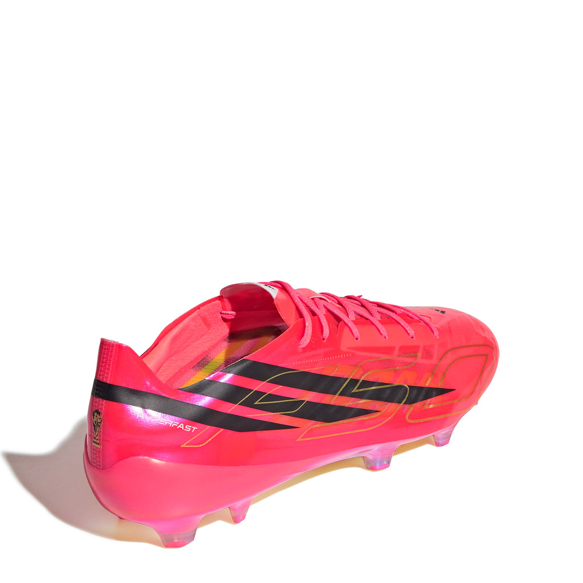 adidas F50 Hyperfast EVO Firm Ground Soccer Cleats product image 5, provided for visual reference and product detail review