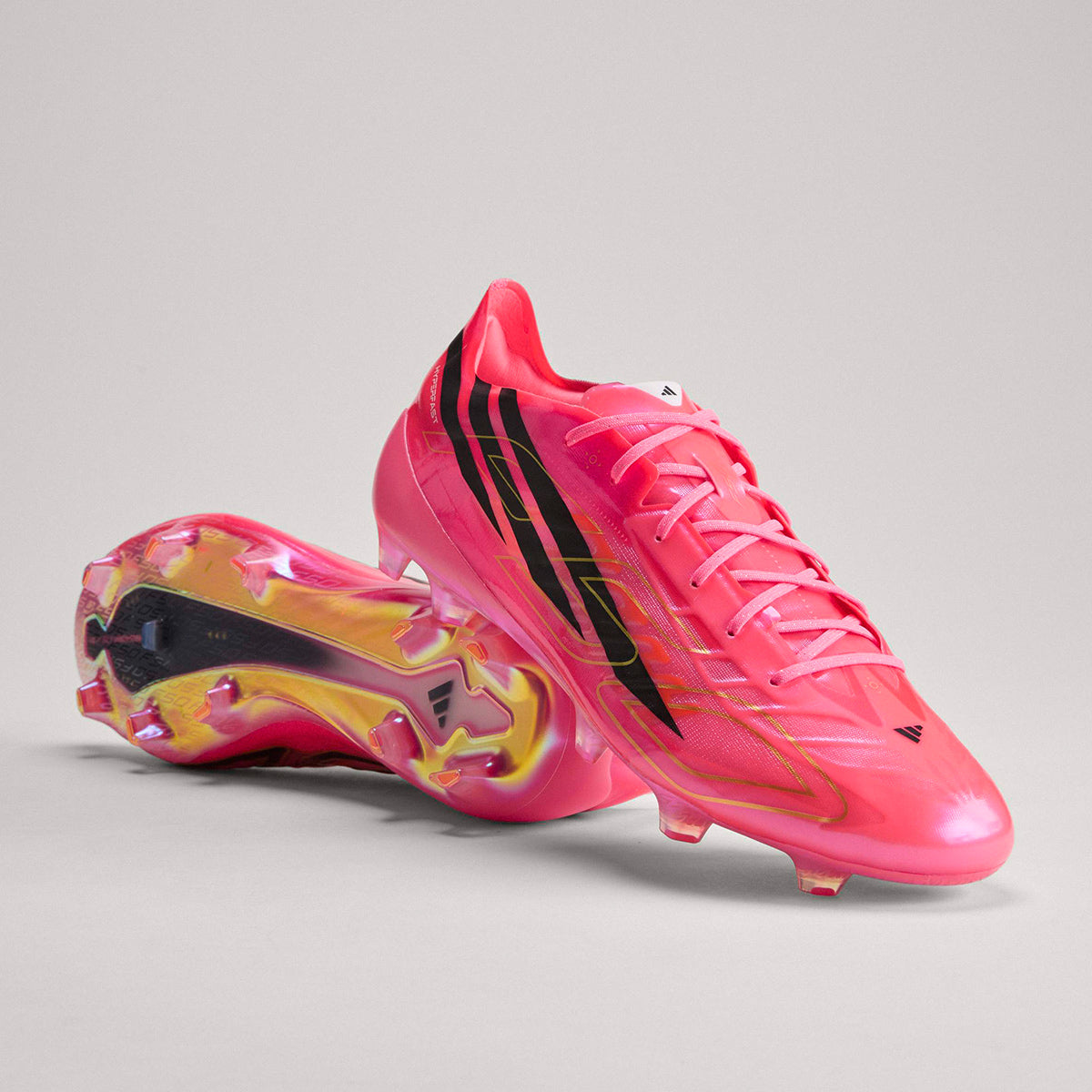 adidas F50 Hyperfast EVO Firm Ground Soccer Cleats product image 9, provided for visual reference and product detail review