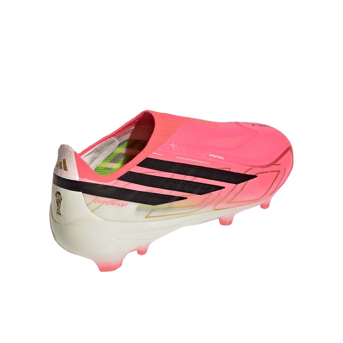 adidas F50 Hyperfast Elite Laceless Firm Ground Soccer Cleats product image 5, provided for visual reference and product
