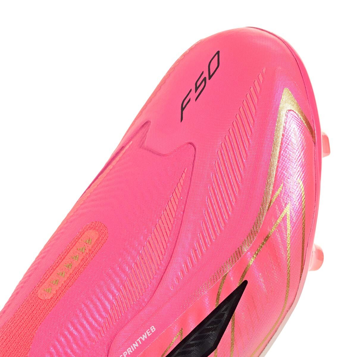 adidas F50 Hyperfast Elite Laceless Firm Ground Soccer Cleats product image 7, provided for visual reference and product
